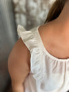 Ivory Detailed Blouse