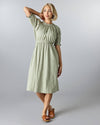 Downeast - Verona Dress: M / Seagrass