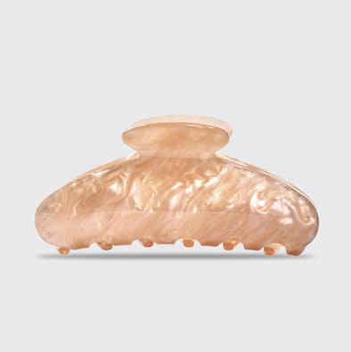 KITSCH - Eco-Friendly Marble Claw Clip - Blonde