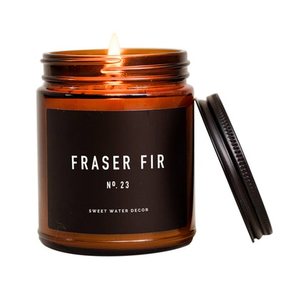 Fraser Fir Soy Candle | Amber Jar Candle