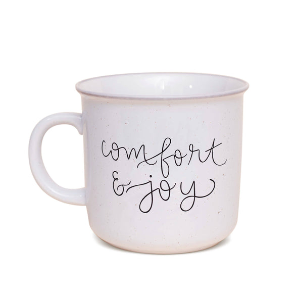 Comfort & Joy Rustic Campfire Coffee Mug