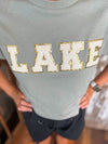 Embroidered Lake Tee
